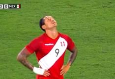 Giancula Lapadula disparó al arco de Ochoa y tuvo cerca el primer gol de Perú vs. México (VIDEO)