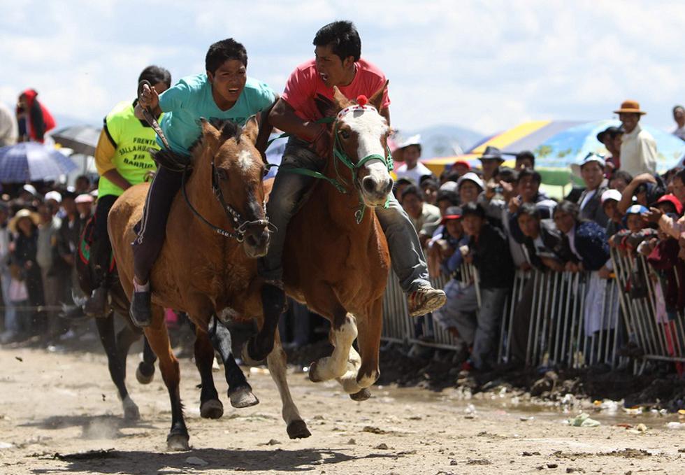 Fotos: Más de 200 caballos corrieron en emocionante carrera de "Morochucos"