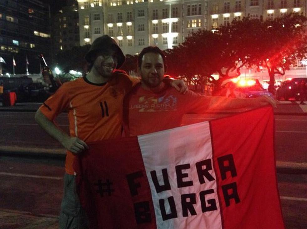 Brasil 2014: Peruanos exigen la salida de Manuel Burga de la FPF