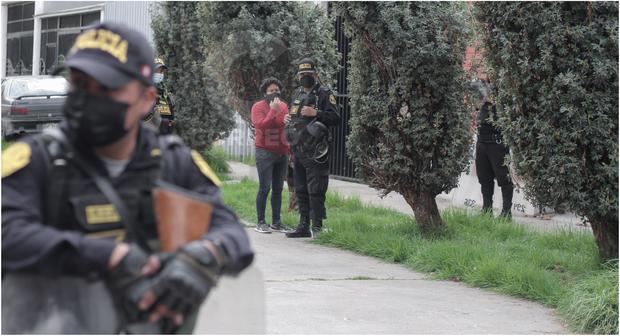What was found during the raid on the home and office of Vladimir Cerrón in Huancayo