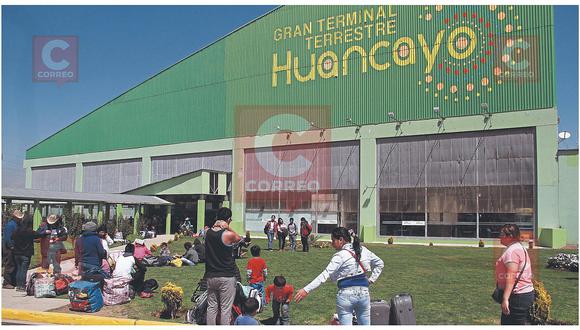 Terminal Huancayo dejaría de funcionar dos días debido a paro