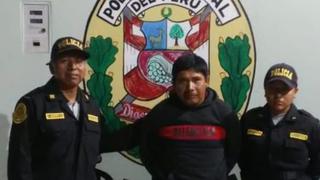 Tacna: En operativo capturan a presunto violador de menor de 13 años