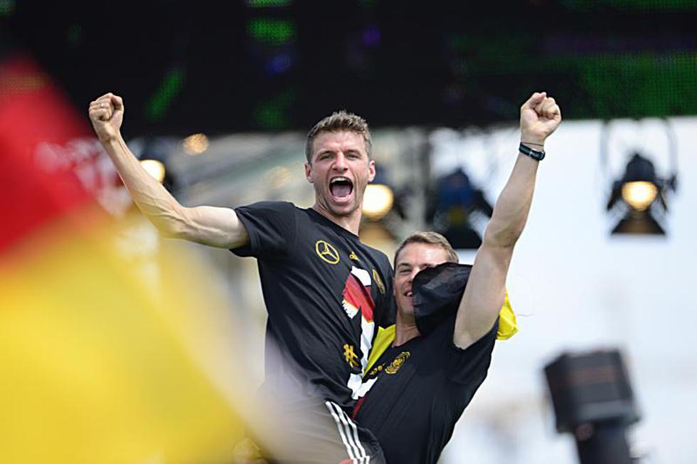 Brasil 2014: Así recibieron los hinchas alemanes a los campeones del mundo (FOTOS)