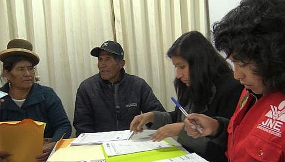 Conozca la lista de candidatos provinciales en Puno