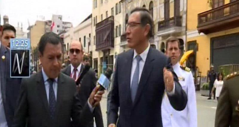 Martín Vizcarra (Foto: Captura Canal N)