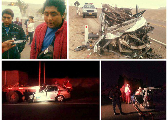 Cuatro muertos en el límite de Moquegua y Tacna