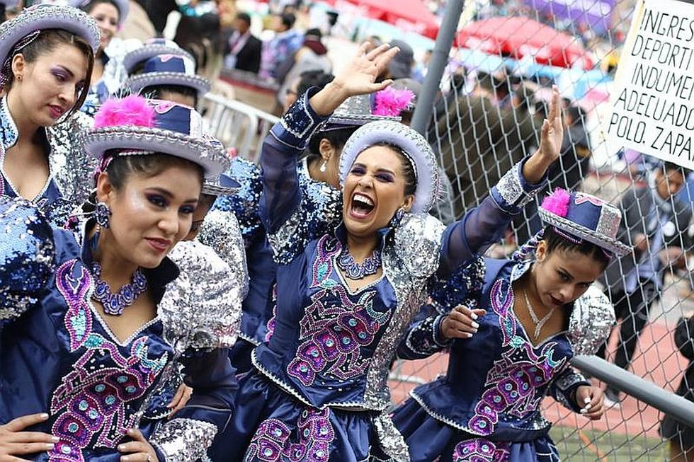 “Diablos” lideraron en concurso de danzas por la Virgen de la Candelaria (FOTOS)