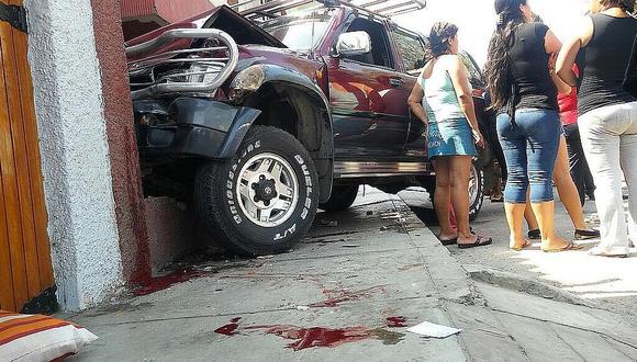 Trujillo: Fallece mecánico que fue atropellado por una camioneta 