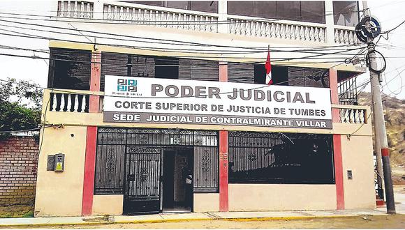 Cárcel preventiva para tres hombres involucrados en el robo de hospedaje en Zorritos