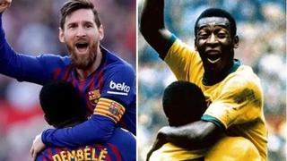 Lionel Messi y Pelé se demuestran cariño y admiración en Instagram      