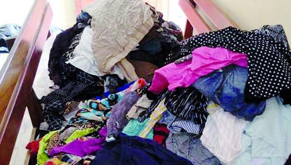 Tumbes: Incautan ropa usada valorizado en $ 2,000