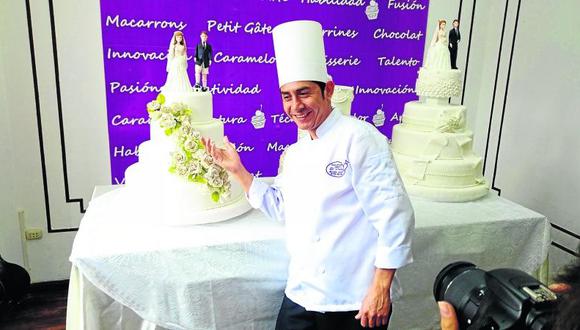 Juan Carlos López, el chef que hará la torta de matrimonio de  Paolo y Alondra