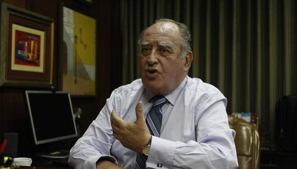 Ántero Flores-Aráoz comentó sobre la situación de procurador. (Foto: Mario Zapata / El Comercio)