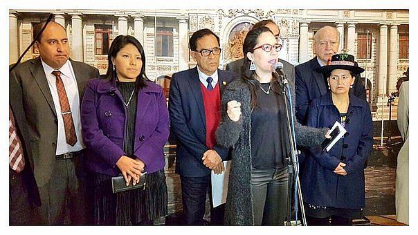 Nuevo Perú condiciona voto de confianza a nuevo gabinete