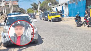 Piura: Policía mata de un balazo a un joven padre de familia