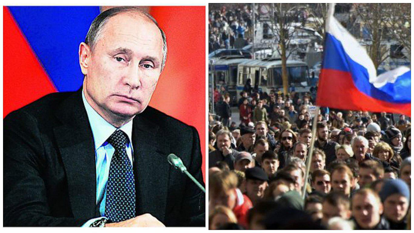 ​Rusia: más de 100 detenidos durante protesta contra Putin en San Petersburgo