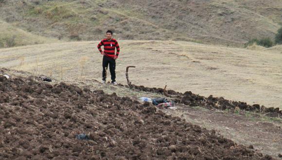 Sequía alarma a campesinos de Huancavelica