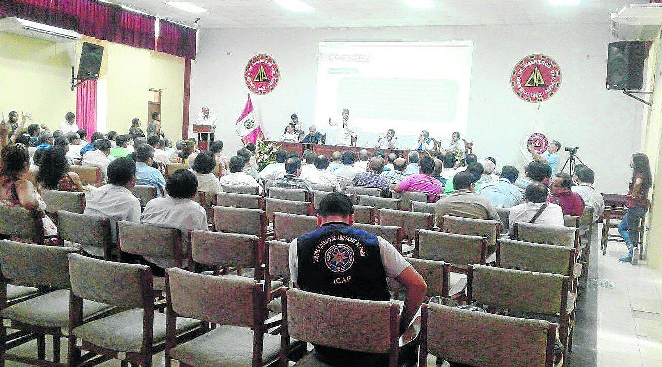 Piura: Autoridades y miembros de la sociedad civil conformarán  frente por la reconstrucción