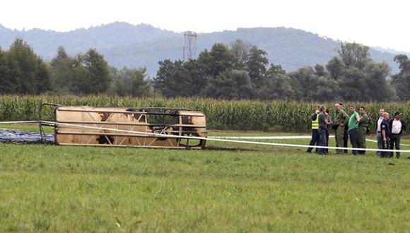 Eslovenia: Caida de globo aerostático deja cuatro muertos