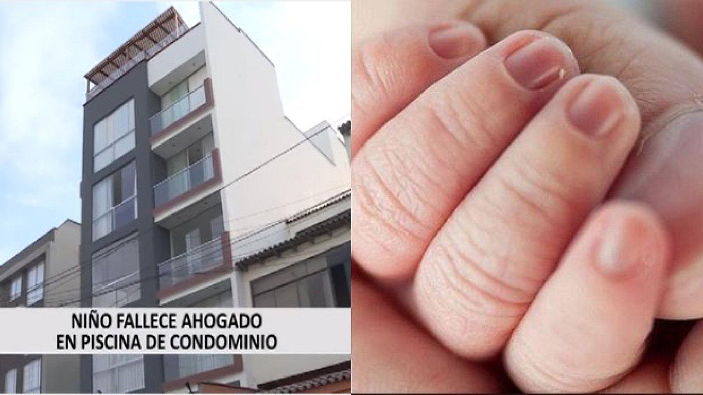 Bebé murió ahogado en una piscina de un condominio en Surco (VIDEO)