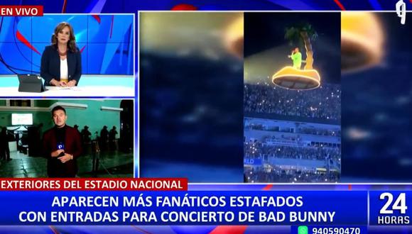 Siguen apareciendo más casos de entradas falsas para el concierto de Bad Bunny en Lima. (Foto: 24 Horas)