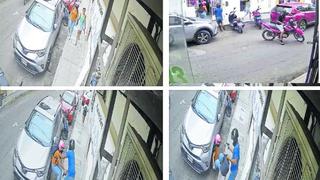 “Marcas” roban S/ 30 mil en pleno centro de Piura