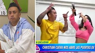 Christian Cueva le enseña a Ivana Yturbe los pasos de “El Cervecero”  