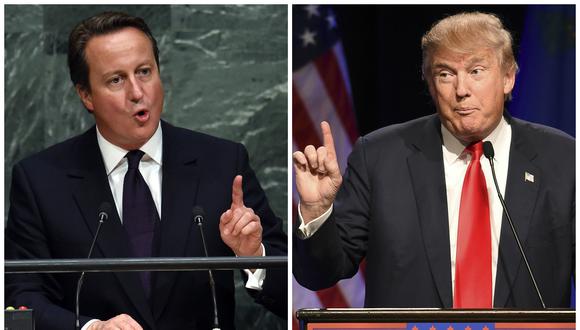 David Cameron tilda de "estúpidos" comentarios de Donald Trump sobre musulmanes