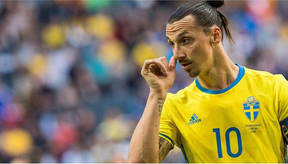 Federación Sueca confirmó que Zlatan Ibrahimovic no disputará el Mundial Rusia 2018