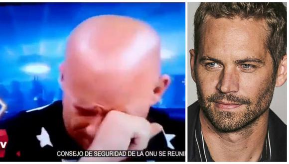 Paul Walker: el preciso momento en que Vin Diesel se quiebra en vivo tras recordarlo (VIDEO)