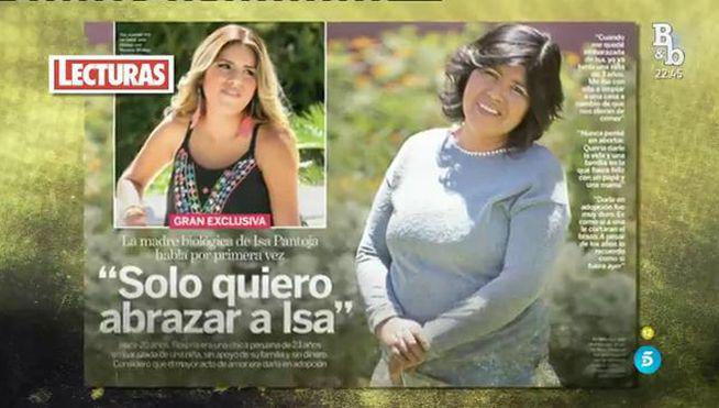 ​Isabel Pantoja: Esto habría cobrado madre biológica de 'Chabelita' por darla en adopción 