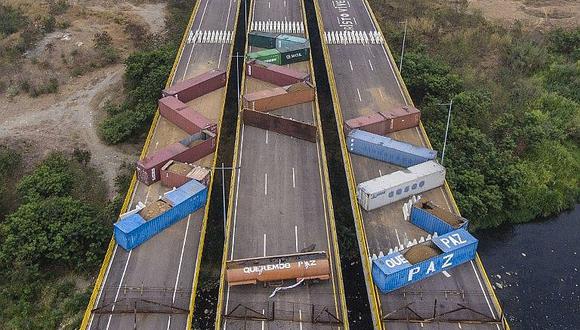 ​Gobierno venezolano refuerza bloqueo de puente fronterizo con Colombia