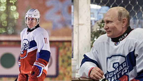 Putin sorprende al despedirse del año viejo jugando al hockey (FOTOS)