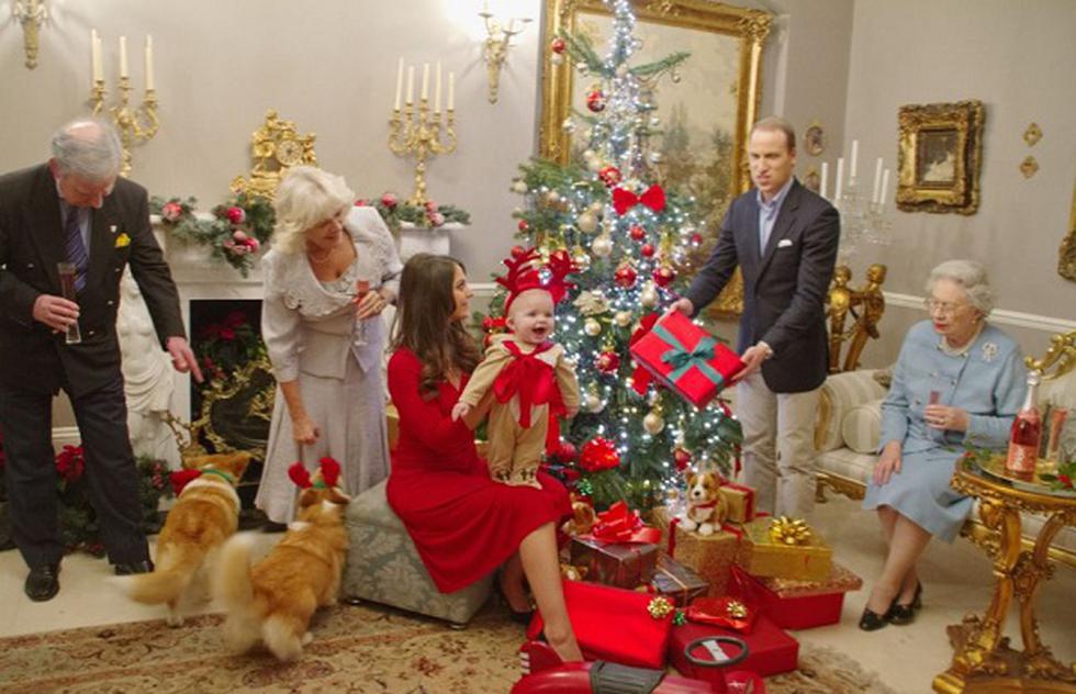 Mira la primera navidad del 'Príncipe George'