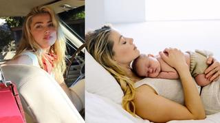 Amber Heard sorprende al anunciar que se convirtió en madre