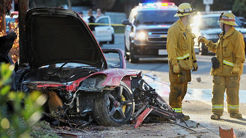 Falleció Paul Walker: así quedó el auto que conducía (FOTO)