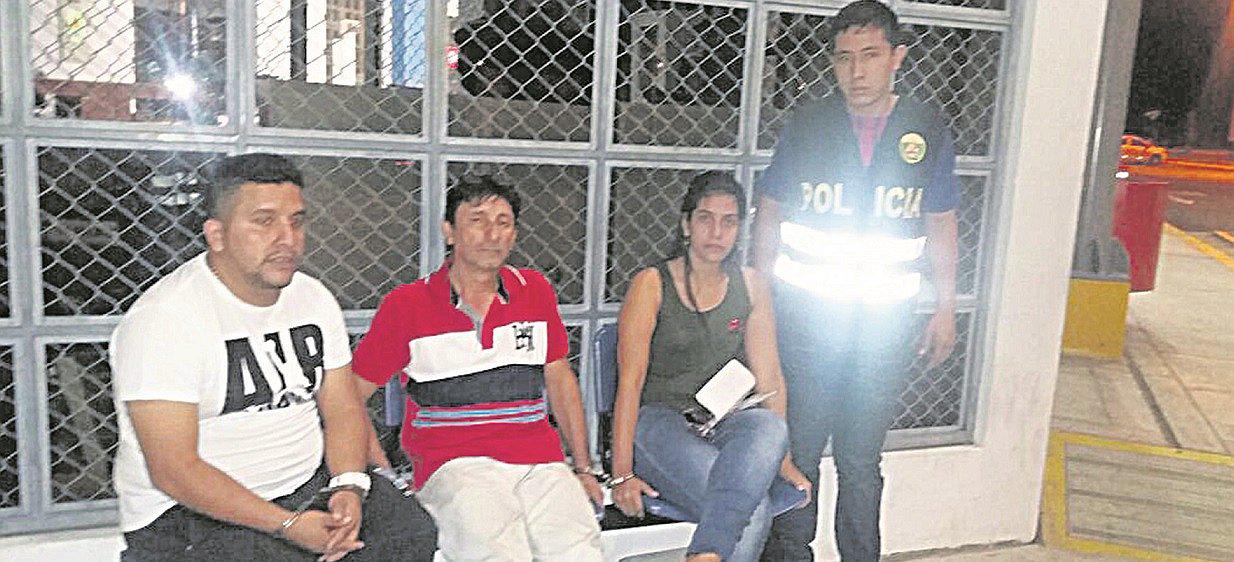 Detienen a tres colombianos con 74 kilos de droga
