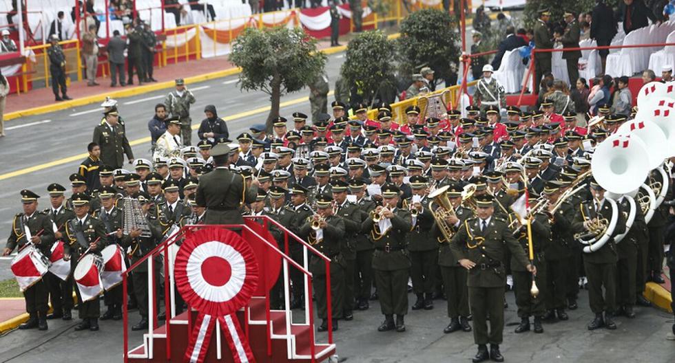 Fiestas Patrias Todo va quedando listo para la parada militar [FOTOS