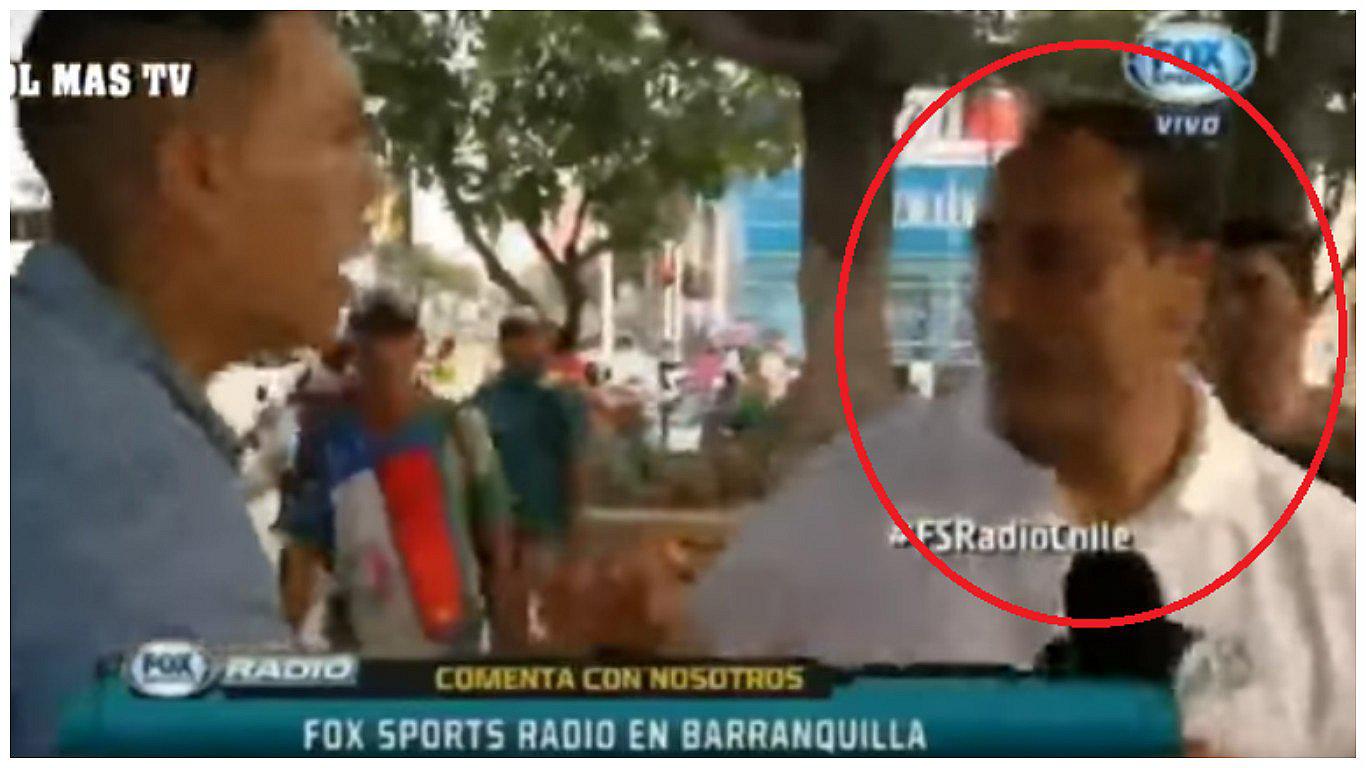 YouTube: reportero chileno se llevó tremendo susto por novio celoso (VIDEO)