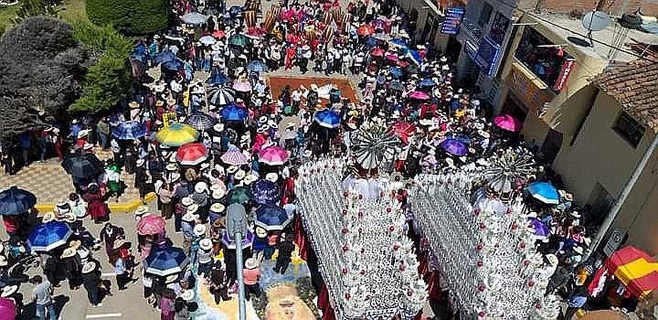 Cientos visitaron Cangallo por festividad de Virgen de la Asunción