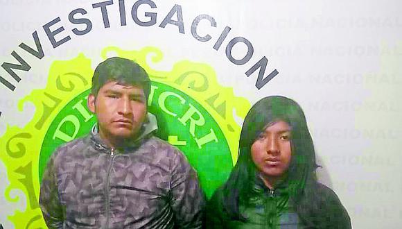 Capturan a dos jóvenes por presunto robo de celular en Juliaca
