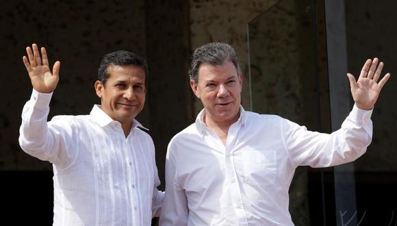 Juan Manuel Santos destacó las relaciones entre Colombia y Perú