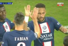 PSG vs. Maccabi Haifa: así fue el gol de Neymar para cerrar el 3-1 en la Champions League (VIDEO)