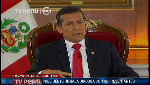 Humala pide 'prudencia' para Martín Belaunde pero este no se pone a derecho