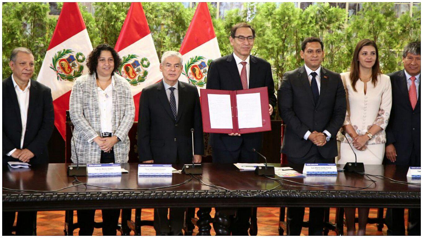 Perú, el primer país de la región en tener una Ley Marco de Cambio Climático