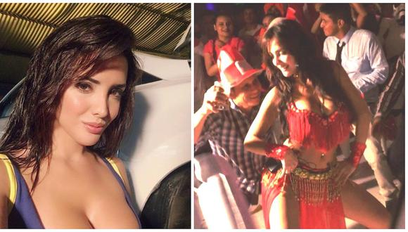 Rosángela Espinoza alborota a sus fans con baile en evento privado (VIDEO)