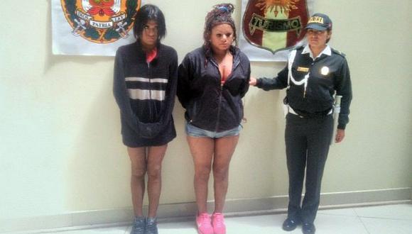 Cusco: Capturan a travestis acusados de asalto a ciudadano