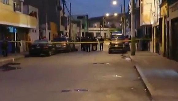 Balacera deja dos víctimas mortales en el Callao (VIDEO)