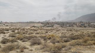 Policías desalojan a protestantes que ingresaron a aeropuerto de Arequipa (EN VIVO)