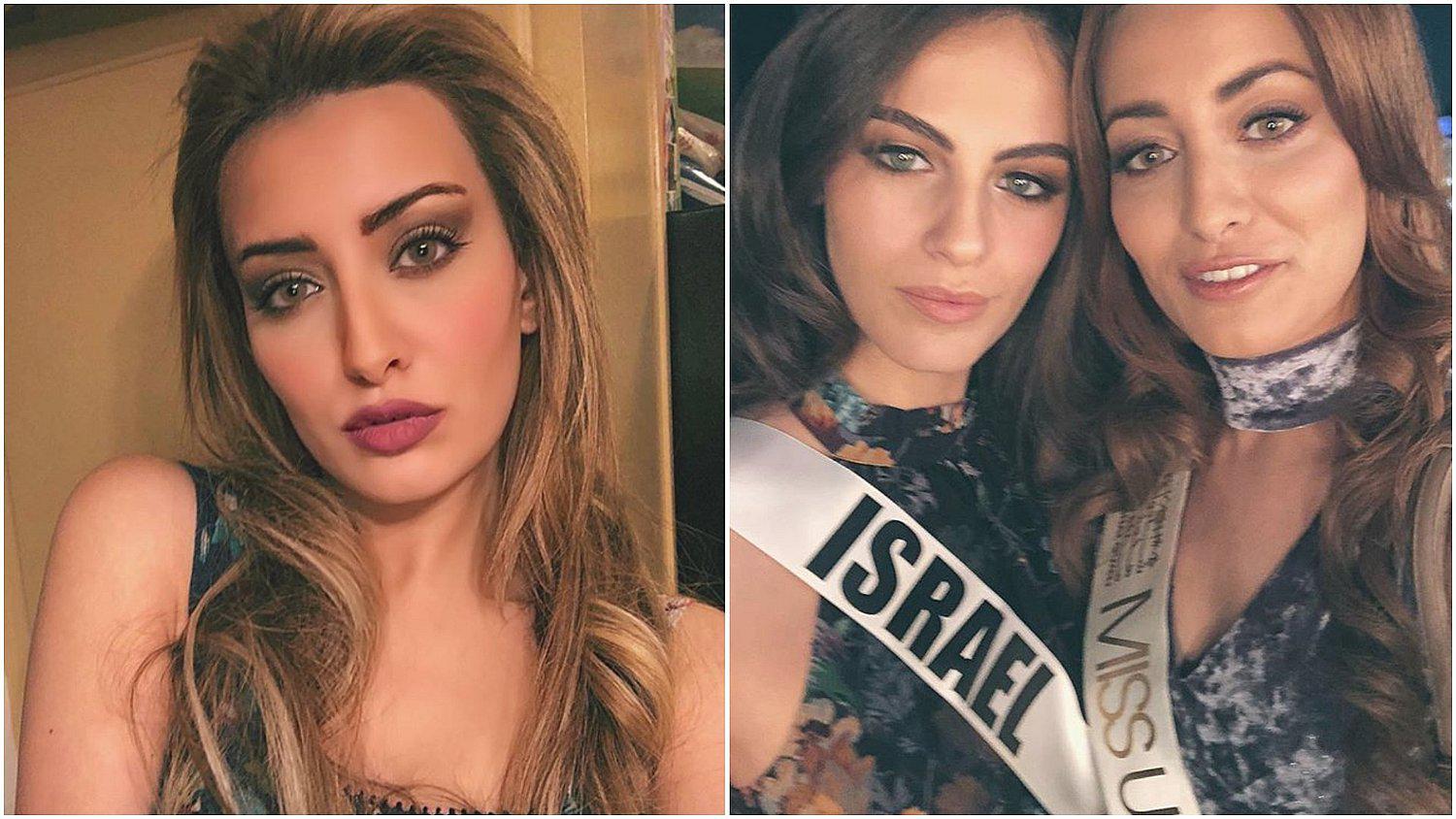 Miss Irak fue obligada a dejar su país tras posar con Miss Israel (FOTOS)